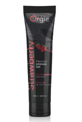 Съедобный интимный гель "ORGIE LUBE TUBE STRAWBERRY", 100 г.